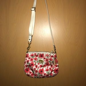 Coach Rose-Printed Purse